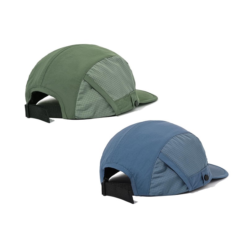 Clakllie Quick-Drying 5 Panel Baseball Cap Flat Brim Snapback Cap