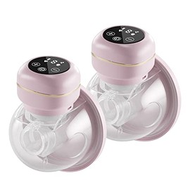 Extractor de leche portátil Extractor de leche eléctrico portátil Manos libres 3 modos 9 niveles de succión Bajo nivel de ruido con brida de silicona 