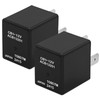 (Pack of 2) CB1-12V ACB13201 Relay– 40A 12VDC 5-Pin Mini-ISO