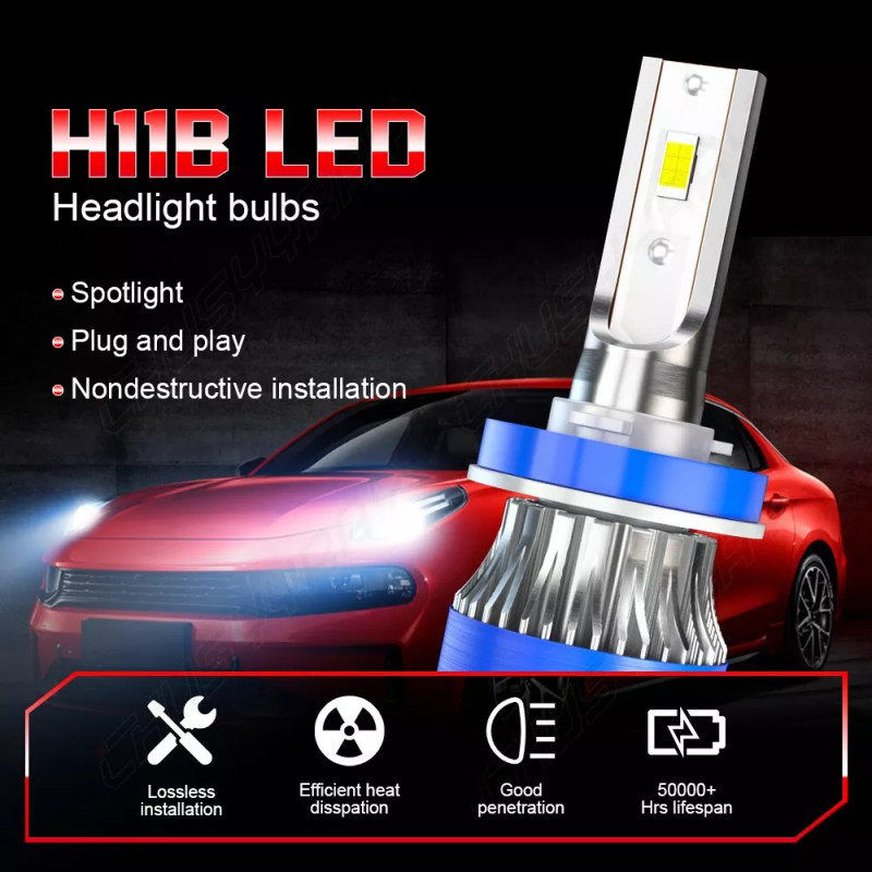 CHUSYYRAY For 2011-2013 Kia Optima Led Headlight Hi/Lo+Fog lights Combo