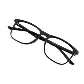 VisionGlobal Blue Light Blocking Glasses for Computer Reading or Gaming, UV 400 Anti Glare Lenses Help Reduce Eye Strain and Fatigue, Men and Women Frame, Multi-Magnification+2.50