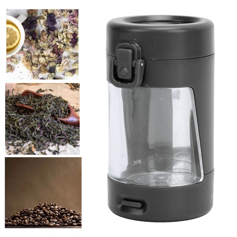 Magnifying Jar Portable Rechargeable Keep Humidity Mini Air Tight Storage