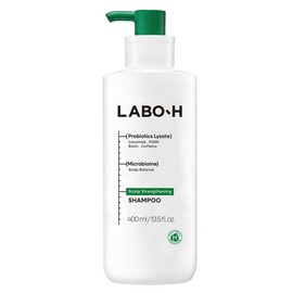 LaboH Scalp Strengthening Clinic Hair Loss Symptom Relief Mildly Acidic Shampoo, 400ml, 1 Piece / 라보에이치 두피강화 클리닉 탈모증상완화 약산성 샴푸, 400ml, 1개