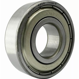 Nachi 2PACK NACHI 6203ZZECM 6203ZZ 17X40X12MM Double Metal Bearings 6203ZZ 6203-2Z