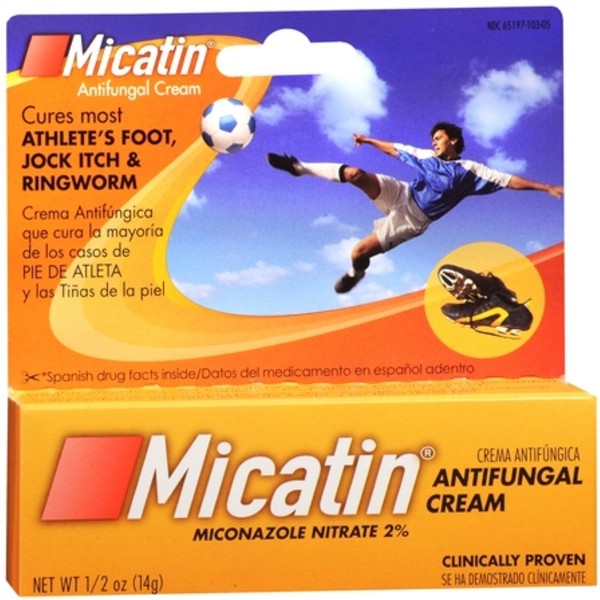 Micatin Cream 0.50 oz (Pack of 3)