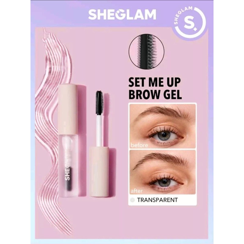 Sheglam Gel Transparente Fijador De Cejas Volumen