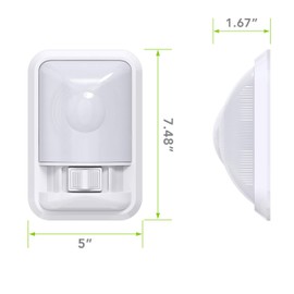 Leisure LED 5 Pack 12V RV Ceiling Dome Light RV Interior Lighting for Trailer Camper with Switch, Single Dome Frosted Lens 300LM (Frosted Lens Natural White 4000-4500K, 5-Pack)