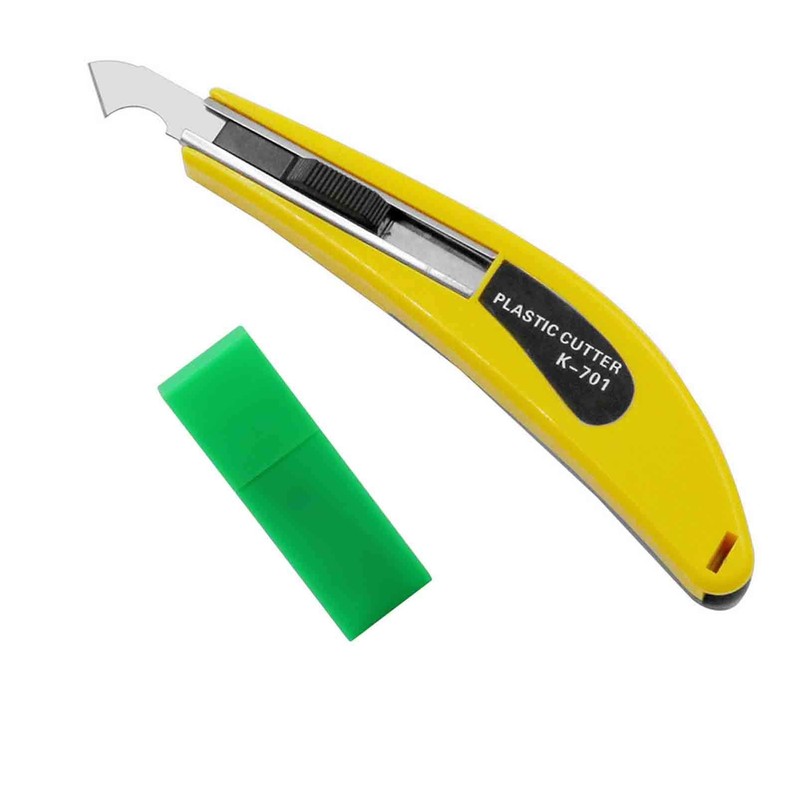 Professional Acrylic Plexiglass Sheet Cutter Scoring Knife Tool,With a Curved