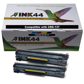 Ink44-Compatible CRG137 Toner Cartridge Replacement for Canon 137 for Imageclass D570 MF232w MF242dw MF240 MF230 MF216n MF236n (Black, 2 Pack)