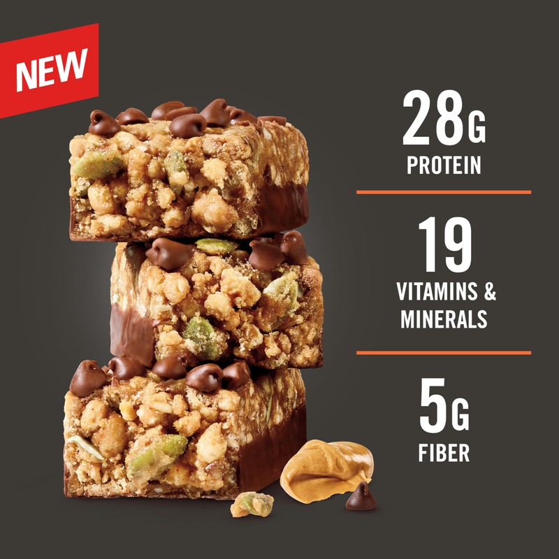 MET-Rx MET-Rx Big 100 Granola Protein Bar, Meal Replacement Bar,