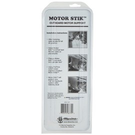 T-H 3003.6276 Marine MSS-1-DP Motor Stik Outboard Motor Support, Silver