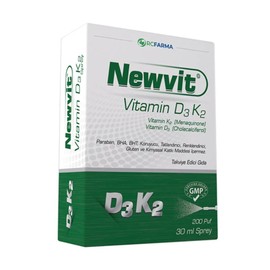 RC Farma Newvit Vitamin D3 K2 Sprey 30ml