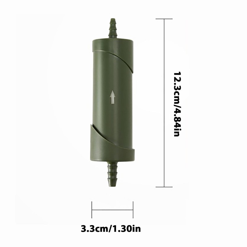 Survival Water Straw - Personal Water Filter Straw | Personal