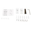 Puch Free Retractable Clotheslines Invisible Wall Mounted Hanger with Adjustable