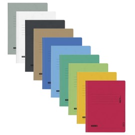 Brunnen Folder Cardboard File 13 Colours Extra Strong 375 g