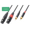 Power Dynamics PD Connex Cable 2x XLR Female to 2x