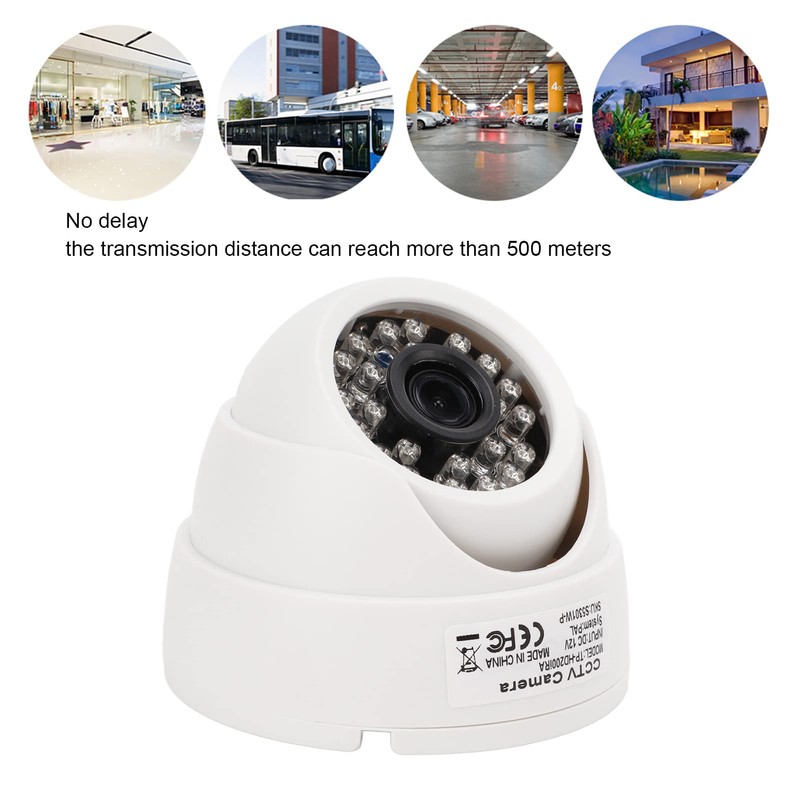 Security Camera, Infrared Night No Delay 4 in 1 3.6mm