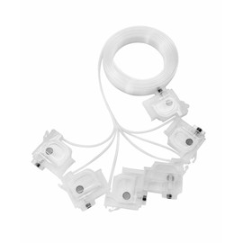 BTROVIA 1 Set Printer Ink Damper Replacement(with Ink Tube Hose Tubiing) Fits for E-pson L800 L1300 L1455 L801 L1800 L810 L850 L101 L201 Printer,Upgraded Ink Damper Dumper