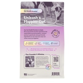 Bundle x Joy Brave Probiotic Dog Food Dry, Lamb, 4lb Bag, Allergy and Gut-Friendly Adult Kibble for Digestive Health with Grass-Fed Lamb, 20 Plant Based Superfoods, Poultry and Grain Free