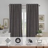 Elrene Home Fashions Mia Jacquard Scroll Blackout Window Curtain, 52"