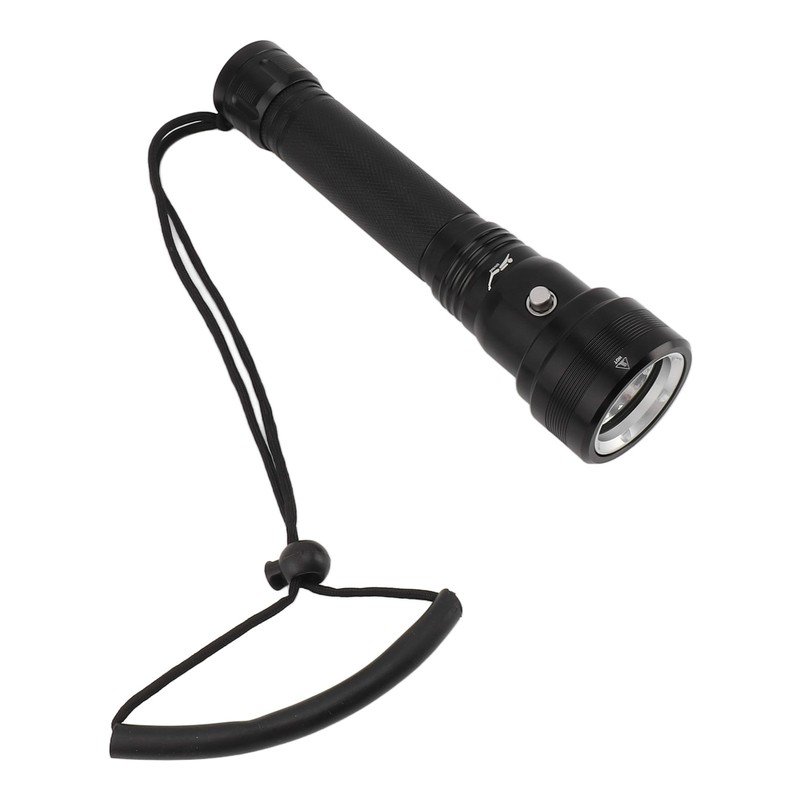 Scuba Diving Flashlight 6000lm IPX8 Waterproof Underwater LED Dive Light
