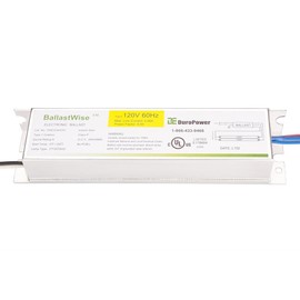 BallastWise T5 Grow Light Ballast with Wires (DXE224HO51) for 2 F24T5HO Bulbs