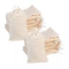 Unbranded Muslin Bags, 10" x 15", 100% Cotton Storage Wedding