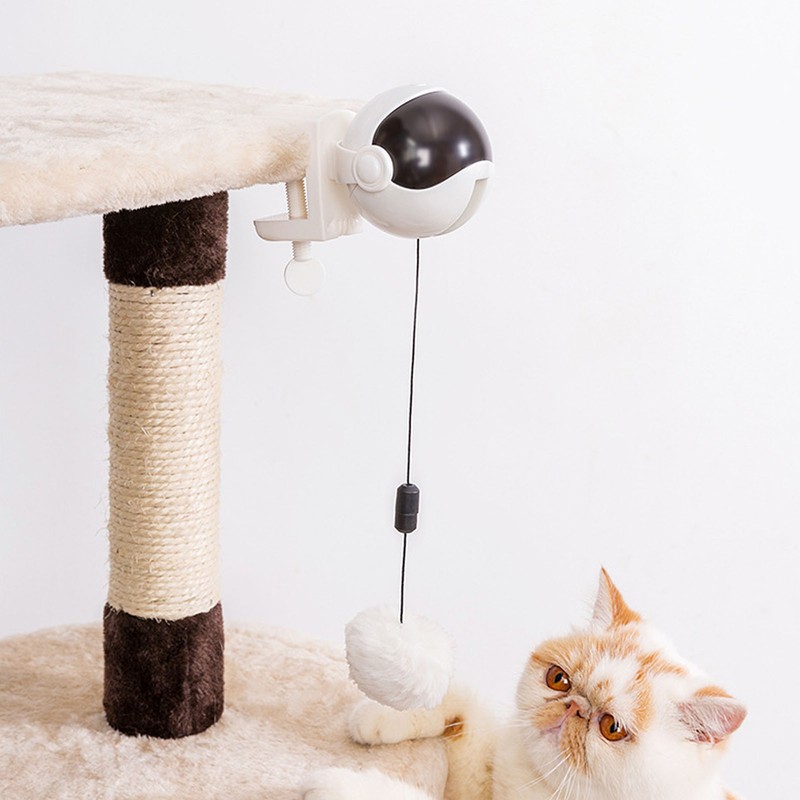 Automatic Lifting Ball Cat Toys Puzzle Fun Relieves Boredom Detachable