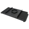 Bait Rolling Plate ABS Plastic Black Portable Lightweigh Fishing Bait