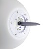 @tec Wireless Solar LED Ball Lamp, Warm White, 30 cm