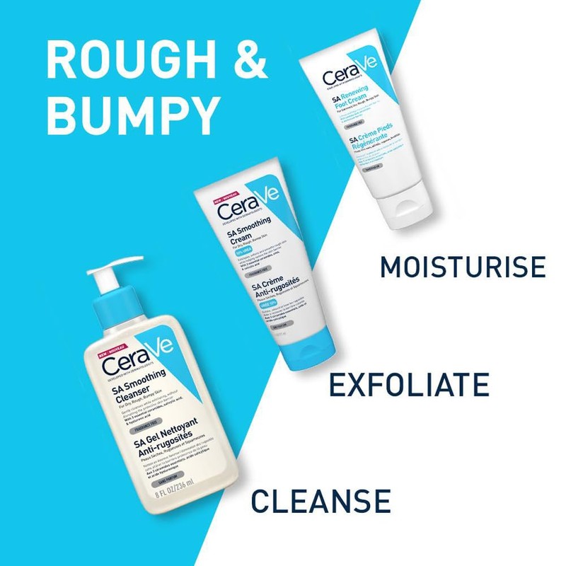 CeraVe CeraVe SA Smoothing Cream Moisturiser Tube with Salicylic Acid