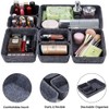 Smilbaley 7 Pcs Drawer Organiser System, Drawer Organiser Trays, Felt