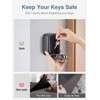 Puroma Security Key Lock Box, 4-Digit Combination Waterproof Lock Box