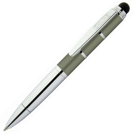 Online Ballpoint Pen, Oil-based, Piccolo Soft, Brown, 33685, Equipped with Stylus