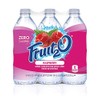 Fruit2O Zero Calorie Flavored Water, Raspberry, 6 Count (Pack of