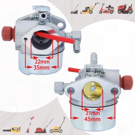 REMEDART 640350 Carburetor Fits for Tecumseh LEV100 LEV105 LEV120 LV195XA for Toro 20005 20013 20016 20071 Replaces for 640303 640271 640274 640338 640262A with 34443 Ignition Coil 36905 Air Filter