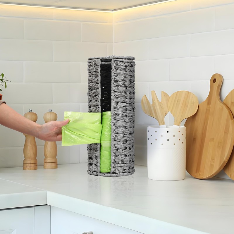 Tadacumir 4 Mega Rolls Extra Toilet Paper Storage with Lid,