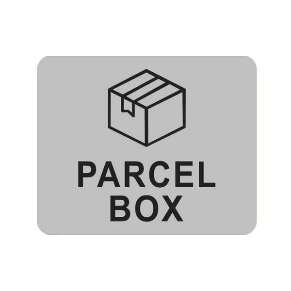 Parcel Box Sign Parcel Delivery Sign Notice for a Safe