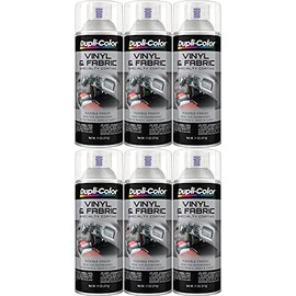 Sherwin-Williams Company Duplicolor Clear Vinyl and Fabric Spray (11 oz) - 6 Pack