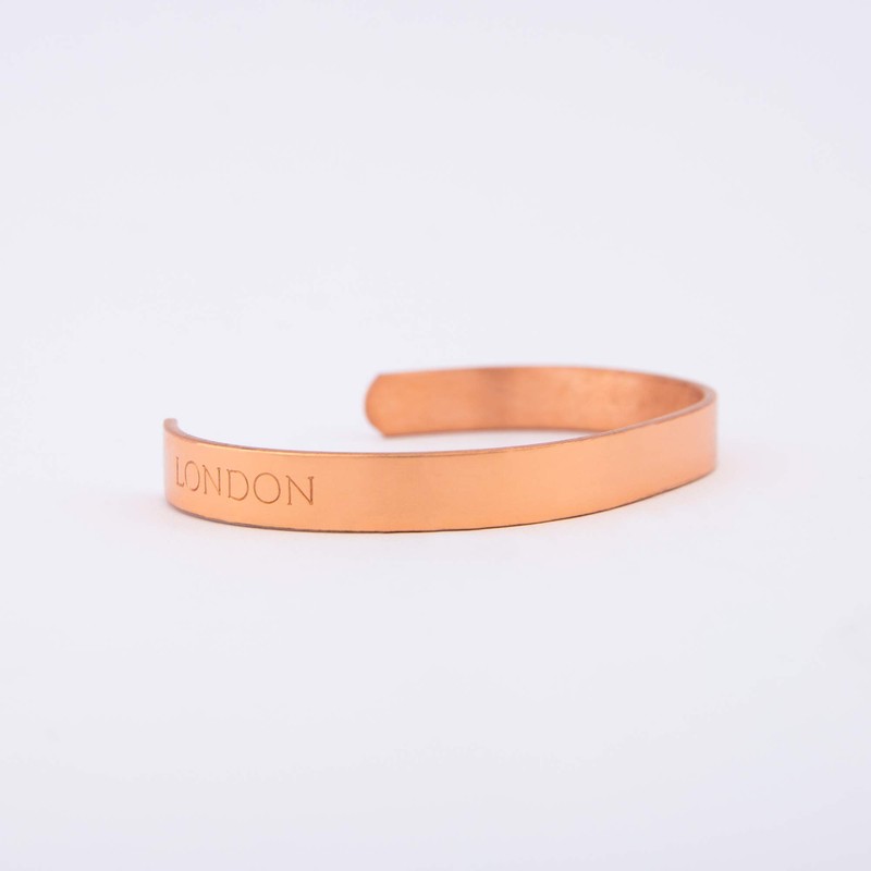 Sabona Plain Copper Bracelet, 14,5-16,5( Small)