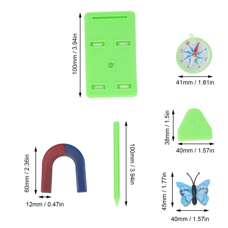Junior Science Magnet Set N S Ducational Lab Primary School