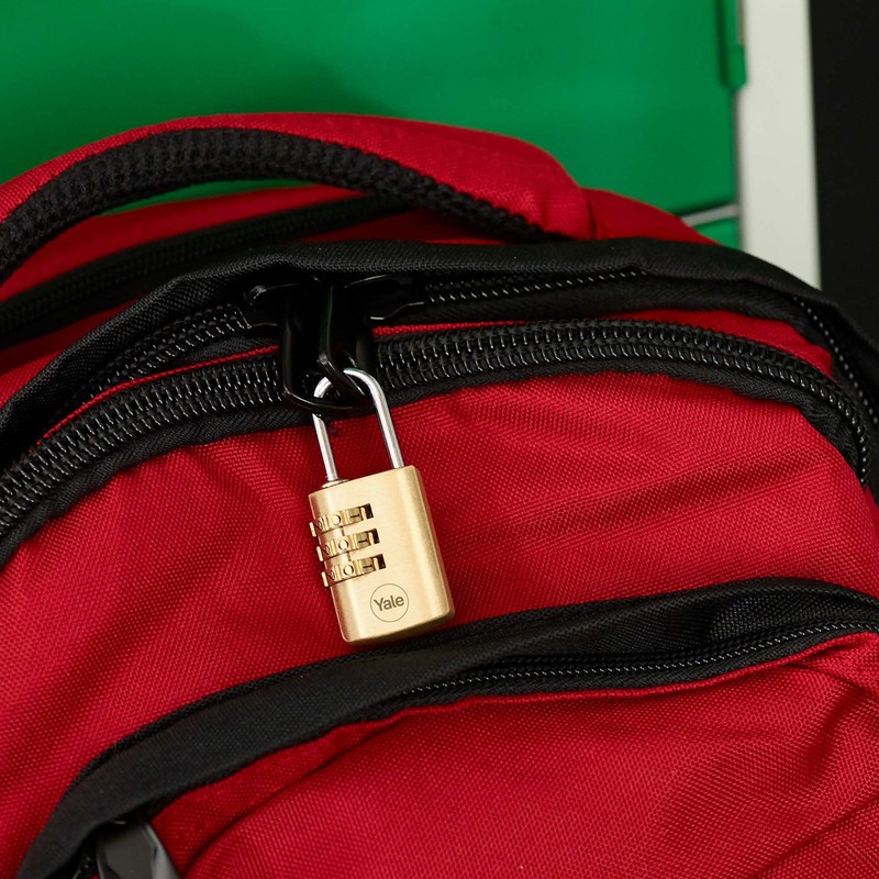 Yale 2 Pack Y150B/22/120/2 Brass Combination Lock