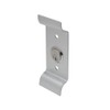 Copper Creek ED-PCYL-AL Exterior Pull Plate with Cylinder for Exit