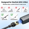 Starlink Cable Coupler for Gen 3 & Mini,IP68 Waterproof RJ45