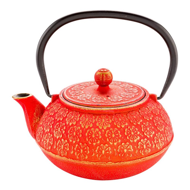 Restaurantware-30 Ounce Japanese Teapot, 1 Enamel Coated Japanese Tea Kettle