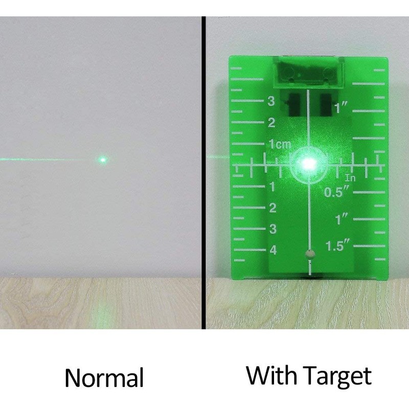 2PCS Magnetic Floor Targets Plate, Laser Target Plate Card, Target