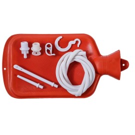 AOVIOANDY Rubber Douche/Enema Bag Kit – Reusable Hot Water Bottle & Colonic System