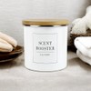 Purely Home Minimalist Range Scent Booster Storage Canister - White
