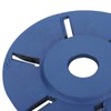 6‑Tooth Arc Dics Hexagonal Shovel for Roughening Polishing Carving Woodworking
