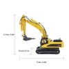 Dilwe RC excavator, 1 50 alloy excavator, model building, car,